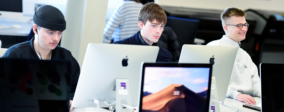 Students on mac